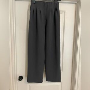 H&M Dress Pants dusty blue with elastic Waistband